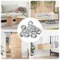 Preview: ARDEBO.de - Sechskantmutter 23377 stk. Silber Metall