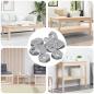 Preview: ARDEBO.de - Sechskantmutter 3600 stk. Silber Metall
