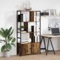 Preview: Bücherregal 80 x 30 x 155,5 cm Holzwerkstoff Altholz