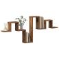 Preview: Wandregal Wandhalterung Altholz 104,5 x 43 x 10 cm