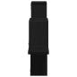 Preview: Wandregal Wandmontiert Schwarz Eichen-Optik 104,5 x 43 x 10 cm