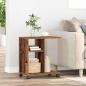 Preview: ARDEBO.de - Beistelltisch Altholz 50 x 30 x 55 cm Holzwerkstoff
