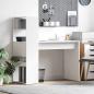 Preview: ARDEBO.de - Schreibtisch Weiß Holzwerkstoff 113 x 54 x 120 cm