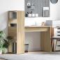 Preview: ARDEBO.de - Schreibtisch Sonoma-Eiche Holzwerkstoff 113 x 54 x 120 cm