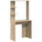 Preview: Schreibtisch Sonoma-Eiche Holzwerkstoff 78,5 x 37 x 154,5 cm