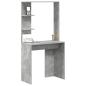 Preview: Schreibtisch Beton Grau Holzwerkstoff 78,5 x 37 x 154,5 cm