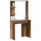 Preview: Schreibtisch Altholz Holzwerkstoff 78,5 x 37 x 154,5 cm
