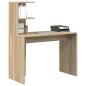 Preview: Schreibtisch Sonoma-Eiche 102 x 50 x 124 cm Holzwerkstoff