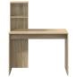Preview: Schreibtisch Sonoma-Eiche 102 x 50 x 124 cm Holzwerkstoff