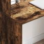 Preview: Schreibtisch Räuchereiche 102 x 50 x 124 cm Holzwerkstoff