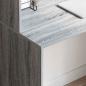 Preview: Schreibtisch Sonoma-Grau 102 x 50 x 124 cm Holzwerkstoff
