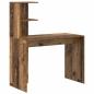 Preview: Schreibtisch Altholz 102 x 50 x 124 cm Holzwerkstoff