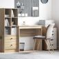 Preview: ARDEBO.de - Schreibtisch Sonoma-Eiche 80 x 40 x 76 cm