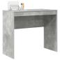 Preview: Schreibtisch Beton Grau 90 x 40 x 76 cm