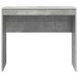 Preview: Schreibtisch Beton Grau 90 x 40 x 76 cm