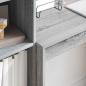 Preview: Schreibtisch Graues Sonoma 90 x 40 x 76 cm