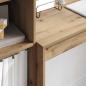 Preview: Schreibtisch Artisan-Eiche 100 x 40 x 76 cm