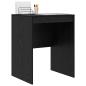 Preview: Schreibtisch Schwarz Eichen-Optik 60 x 50 x 76 cm