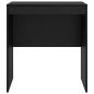 Preview: Schreibtisch Schwarz Eichen-Optik 70 x 50 x 76 cm