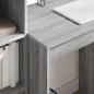 Preview: Schreibtisch Graues Sonoma 70 x 50 x 76 cm