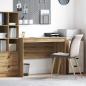Preview: ARDEBO.de - Schreibtisch Artisan-Eiche 100 x 50 x 76 cm