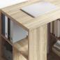 Preview: Schreibtisch Sonoma-Eiche Holzwerkstoff 90 x 50 x 75 cm
