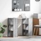 Preview: ARDEBO.de - Schreibtisch Graues Sonoma Holzwerkstoff 90 x 50 x 75 cm