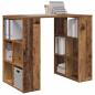 Preview: Schreibtisch Altholz Holzwerkstoff 90 x 50 x 75 cm