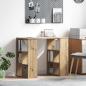 Preview: ARDEBO.de - Schreibtisch Artisan-Eiche Holzwerkstoff 90 x 50 x 75 cm