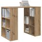 Preview: Schreibtisch Artisan-Eiche Holzwerkstoff 90 x 50 x 75 cm