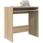 Preview: Schreibtisch Sonoma-Eiche Holzwerkstoff 77,5 x 43 x 79 cm
