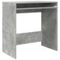 Preview: Schreibtisch Beton Grau Holzwerkstoff 77,5 x 43 x 79 cm