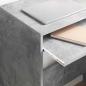Preview: Schreibtisch Beton Grau Holzwerkstoff 77,5 x 43 x 79 cm