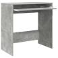 Preview: Schreibtisch Beton Grau Holzwerkstoff 77,5 x 43 x 79 cm