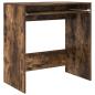 Preview: Schreibtisch Geräucherte Eiche Holzwerkstoff 77,5 x 43 x 79 cm