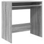 Preview: Schreibtisch Graues Sonoma Holzwerkstoff 77,5 x 43 x 79 cm