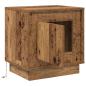 Preview: Nachttisch Altholz 44 x 34,5 x 45 cm Holzwerkstoff