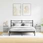 Preview: Nachttisch 2 stk. Grau 39 x 34,5 x 50 cm Holzwerkstoff
