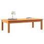 Preview: Couchtisch Max Braun 110 x 50 x 30 cm Massives Kiefernholz