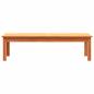 Preview: Couchtisch Max Braun 110 x 50 x 30 cm Massives Kiefernholz