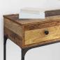 Preview: Konsolentisch Altholz 75 x 34,5 x 75 cm Holzwerkstoff
