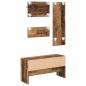 Preview: Flurmöbel-Set 4 Stk. Altholz 90 x 31 x 46,5 cm Holzwerkstoff