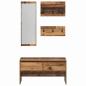 Preview: Flurmöbel-Set 4 Stk. Altholz 90 x 31 x 46,5 cm Holzwerkstoff