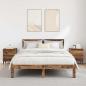 Preview: ARDEBO.de - Nachttisch 2 stk. Altholz 40 x 35 x 50 cm Holzwerkstoff