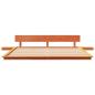 Preview: Bettgestell Braun 200 x 200 cm Holz