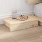 Preview: Bettgestell Braun 120 x 200 cm Holz