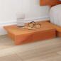 Preview: Bettgestell Braun 135 x 190 cm Holz