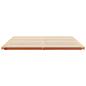 Preview: Bettrahmen Wachsbraun 180 x 210 cm Massives Kiefernholz