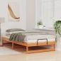 Preview: Bettrahmen Braun 100 x 210 cm Massives Kiefernholz