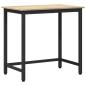 Preview: Tisch Sonoma-Eiche 100 x 50 x 76,5 cm Ingenieure Holz und Stahl
